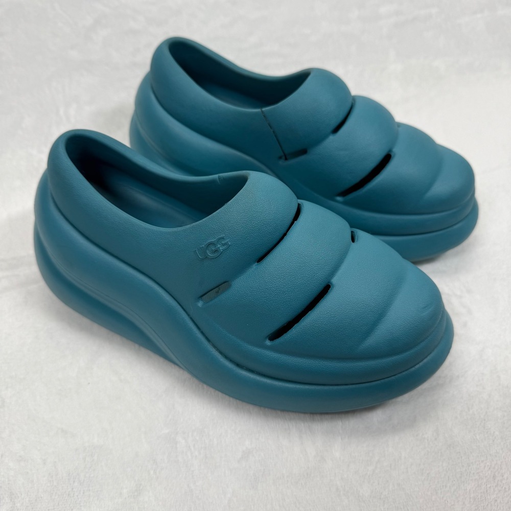 UGG Women's LA Cloud Clog Comfort Slip On Shoes Blue Size 6